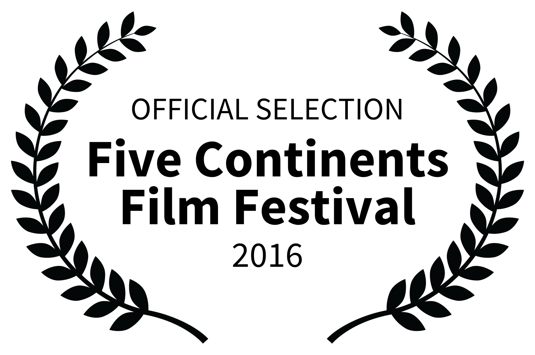 OFFICIAL SELECTION - Five Continents Film Festival - 2016